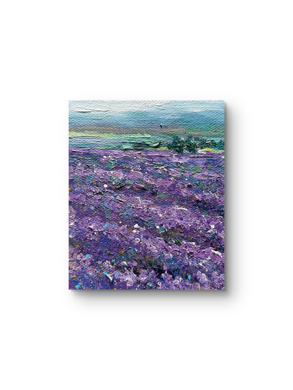 Purple Horizon Acrylic On Canvas 4X5